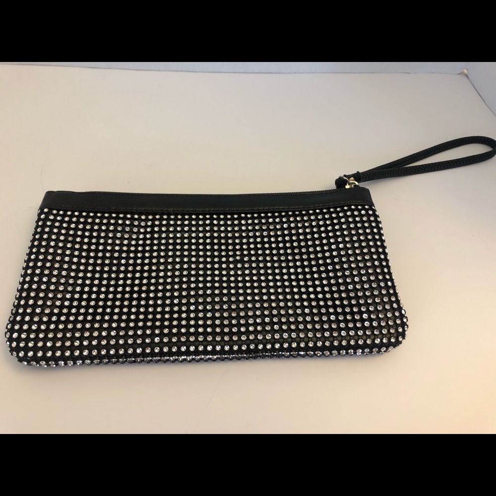 Charming Charlie rhinestone wristlet